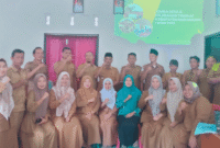 Tim penilai Lomba Desa XIV Koto lakukan verifikasi di Desa Lubuk Sanai II, Mukomuko (21/4/2026)