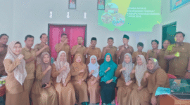 Tim penilai Lomba Desa XIV Koto lakukan verifikasi di Desa Lubuk Sanai II, Mukomuko (21/4/2026)