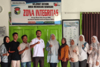Pengurus Koperasi Desa Merah Putih (KDMP) Selagan Jaya menyambangi kantor desa setempat pada Rabu (15/04/2026).
